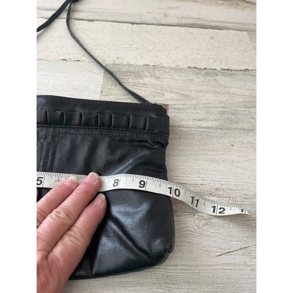 Black crossbody shoulder bag - Picture 7 of 9